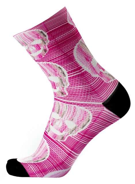 Calza MB Wear Fun Pink Skul H15 S/M (35-40)